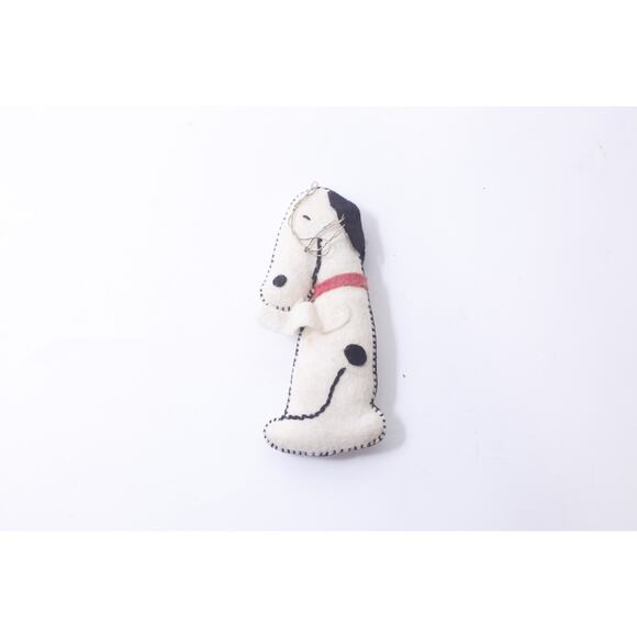 Snoopy, Hand Made, Ornament, Christmas, Soft Figurine, Holiday, ~ 250516-WH 251 - Picture 2 of 3